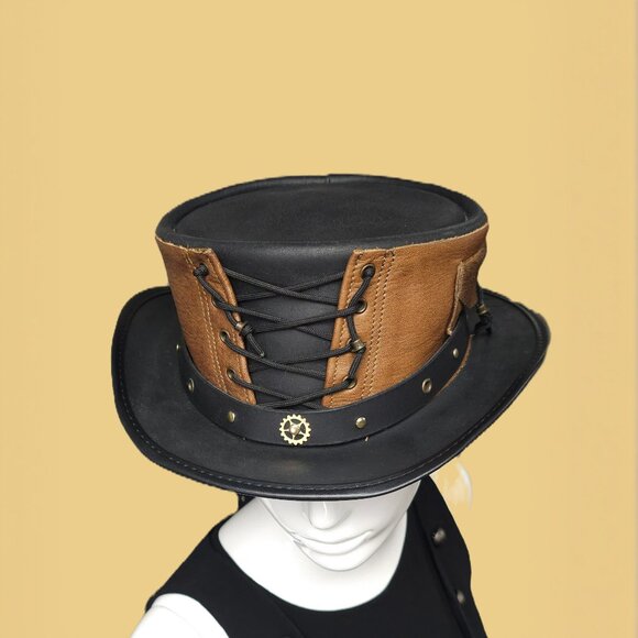 Walkabout Leather Hat - Picture 1 of 3